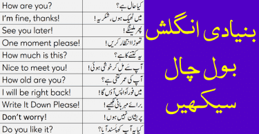 English Conversation Sentences with Urdu and Hindi Translation