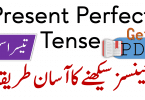 Present Perfect Tense in Urdu with Examples PDF