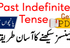 Past Indefinite Tense in Urdu with Examples PDF