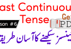 Past Continuous Tense in Urdu with Examples PDF