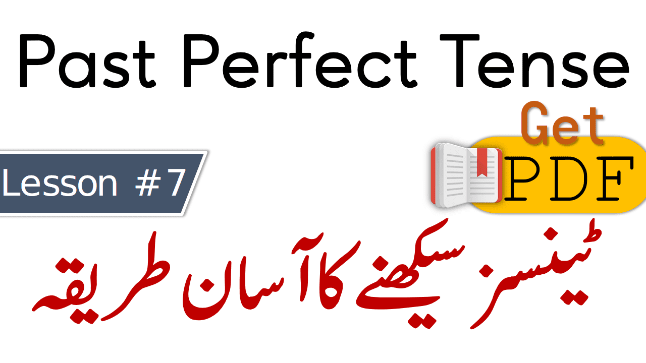 Past Perfect Tense in Urdu with Examples PDF - Grammareer