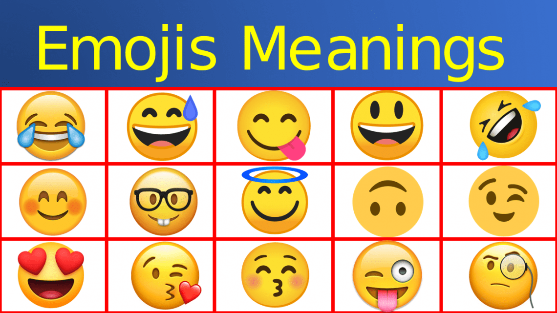 WhatsApp and Facebook Emojis Meanings in Urdu, Emojis meanings, Facebook Emojis meanings, WhatsApp Emojis meanings, Emojis and their meanings, Emojis meanings in Hindi