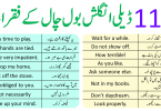 110 Daily English Speaking Practice Sentences with Urdu Translation