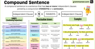 Compound Sentence: Definition, Structure, and Examples