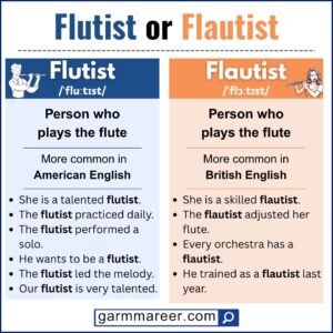 Flutist or Flautist— What's the Difference? - Grammareer