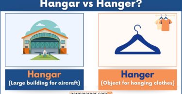 Hangar vs Hanger comparison explained